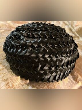 New Black Woven Amazing Designer Hat